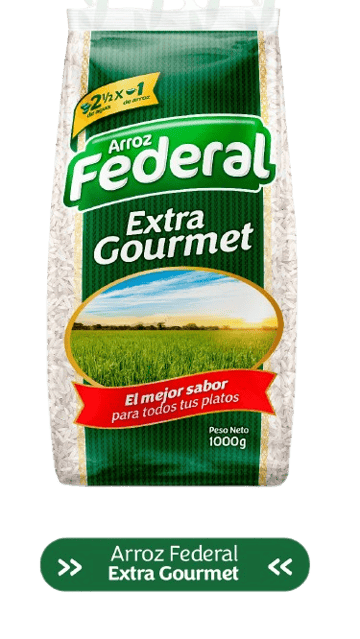 Arroz Extra Gourmet Federal